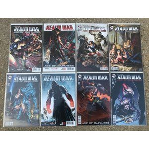 SET OF 8 ZENESCOPE GRIMM FAIRY TALES REALM WAR AGE OF DARKNESS (2015) HIGH-GRADE